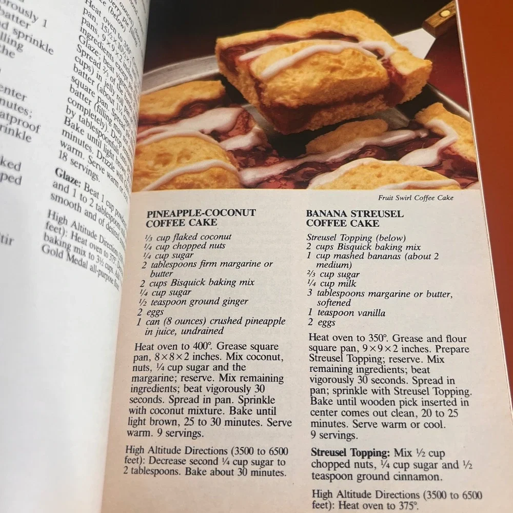 Vintage 1983 The Best of Bisquick Betty Crocker Cookbook Recipes Impossible Pies